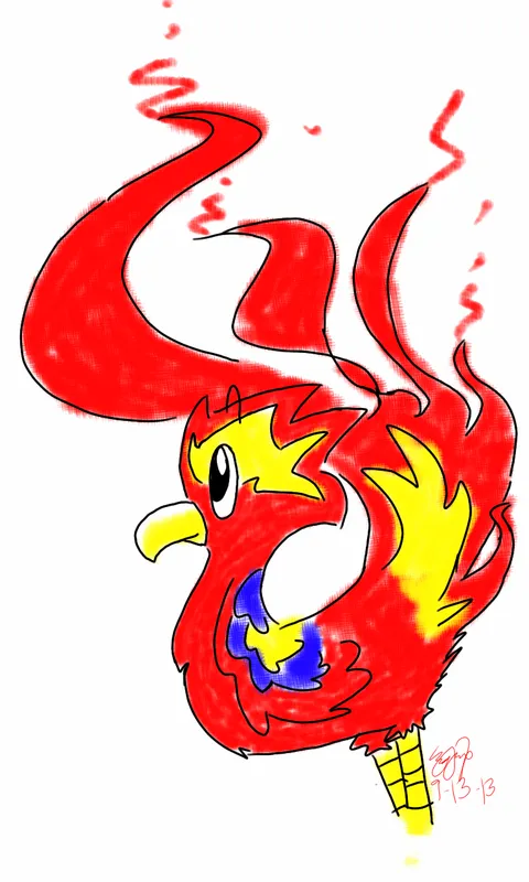 digital doodle of Sarimanok