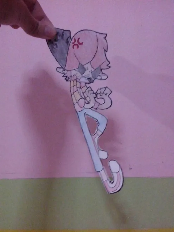 traditional paperdoll of Kyle from Fanboy and Chum Chum